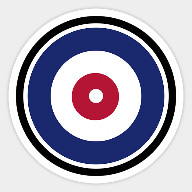 Curling Sticker by Designzz